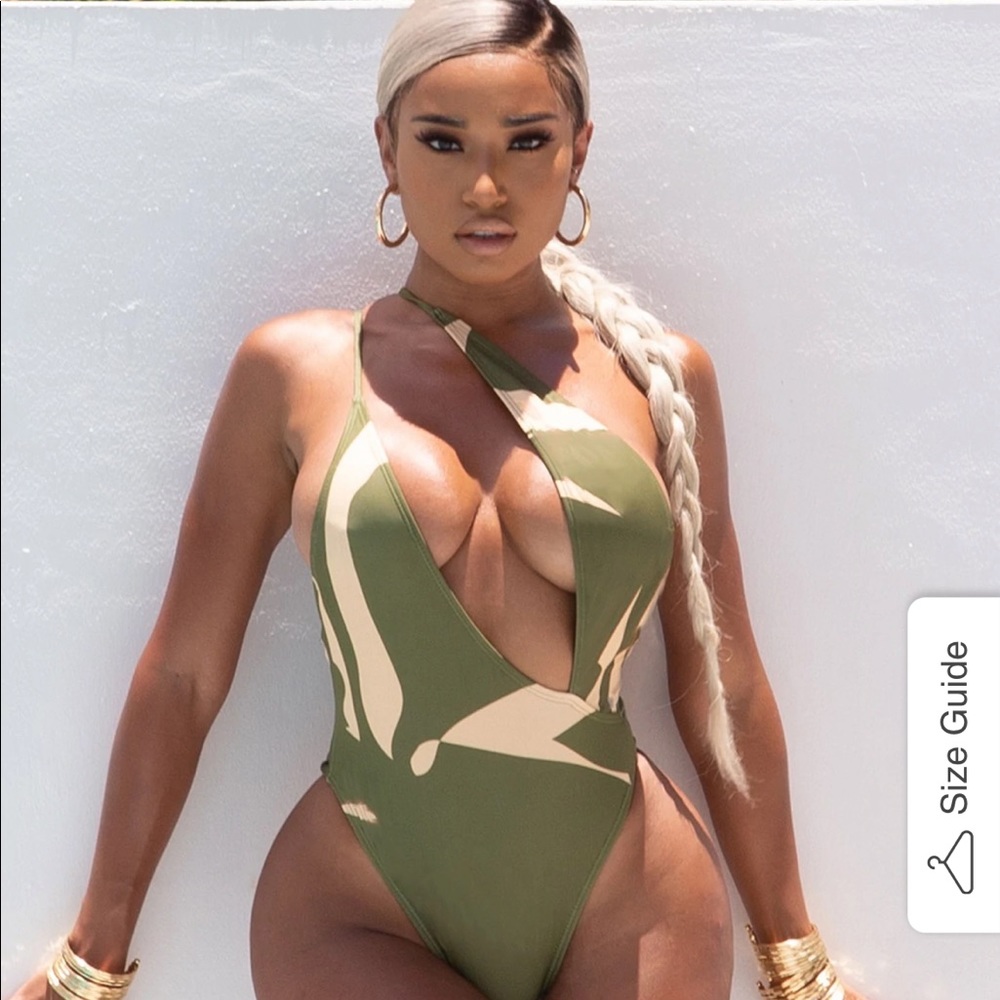 Oliver green sexy one piece